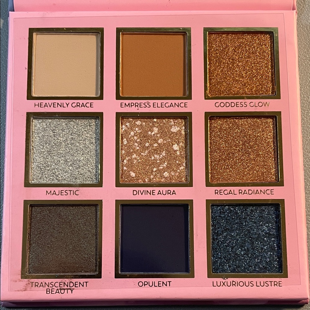 Eloise Goddess Eyeshadow Palette - Pink and Gold Hues